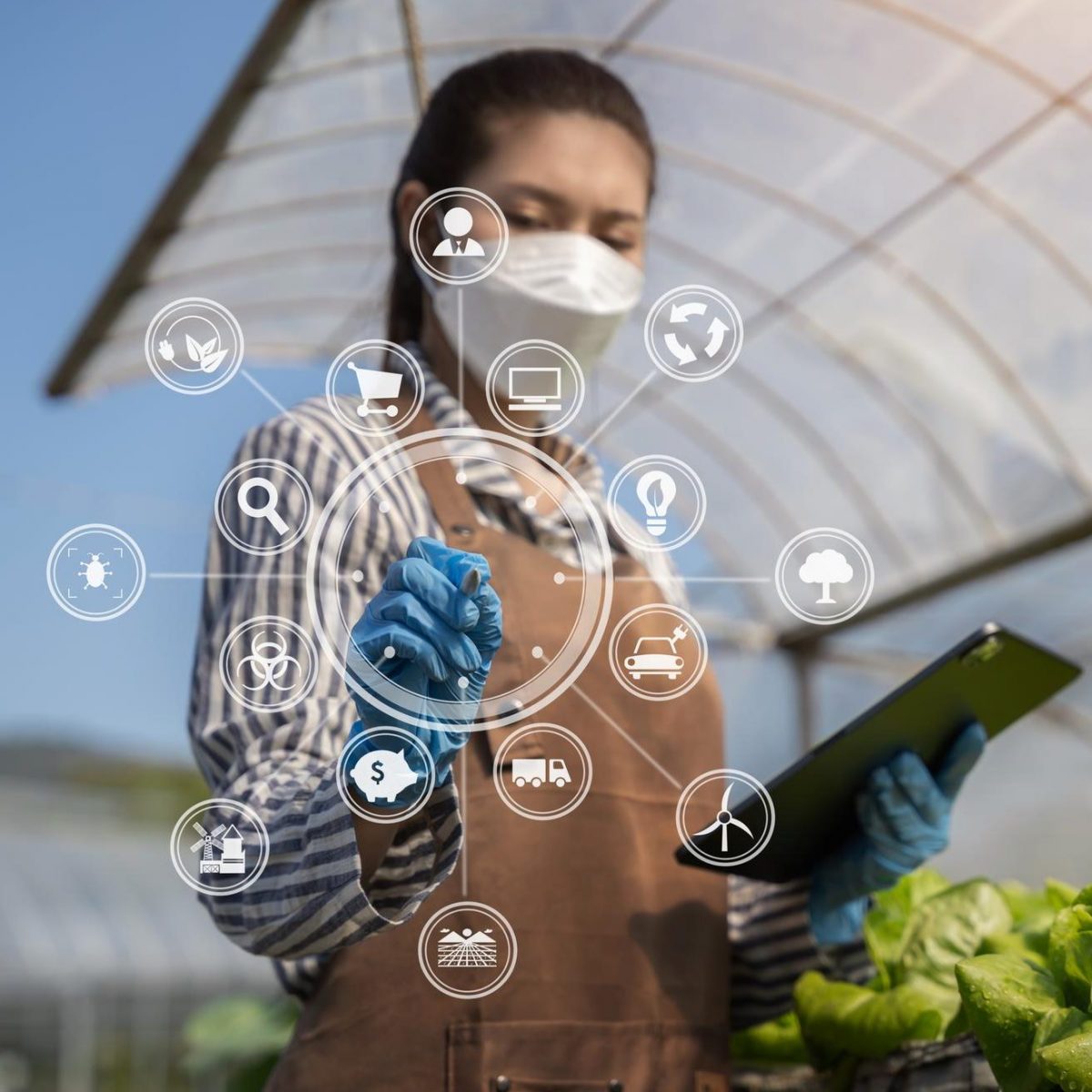 agricultor-de-tecnologia-agricola-usando-computador-tablet-analisando-dados-e-icone-de-imagem-matinal